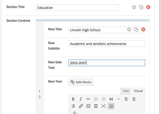 Adding academic and work sections to your resume Adding academic and work sections to your resume