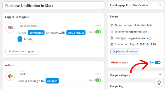 发布您的WooCommerce和Slack食谱 发布您的WooCommerce和Slack食谱