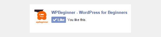 A compact Facebook like box A compact Facebook like box