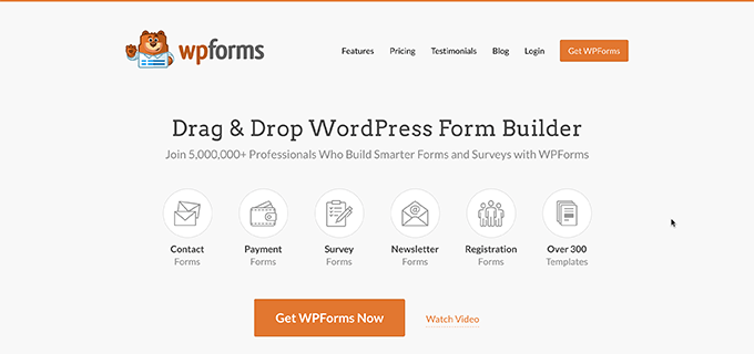 WPForms网站