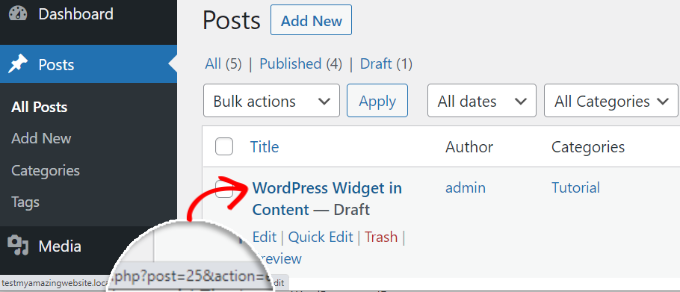 如何在WordPress中查找帖子，类别，标签，评论或用户ID
