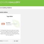 Envira Gallery tags addon