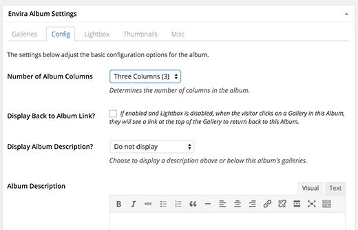 albumsettings albumsettings