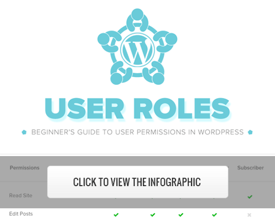 查看WordPress用户角色信息图 查看WordPress用户角色信息图