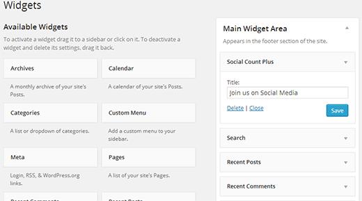 Social Count Plus Widget Social Count Plus Widget
