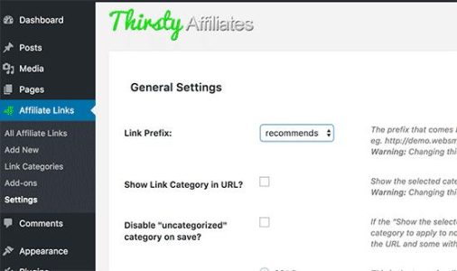如何使用ThirstyAffiliates在WordPress中添加联盟链接