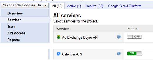 Google Calendar API Google Calendar API