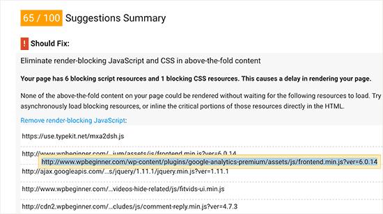 Get JavaScript and Stylesheet URLs from Google PageSpeed tool Get JavaScript and Stylesheet URLs from Google PageSpeed tool