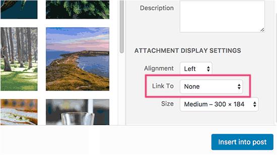 Disable default image links in WordPress Disable default image links in WordPress