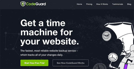 如何使用CodeGuard设置自动WordPress备份