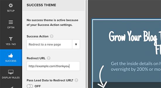 Redirect users upon successful signup to the download page Redirect users upon successful signup to the download page