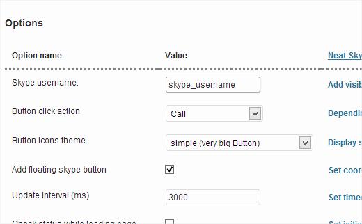 Neat Skype Status Settings Neat Skype Status Settings
