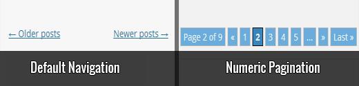 如何在WordPress主题中添加数字分页