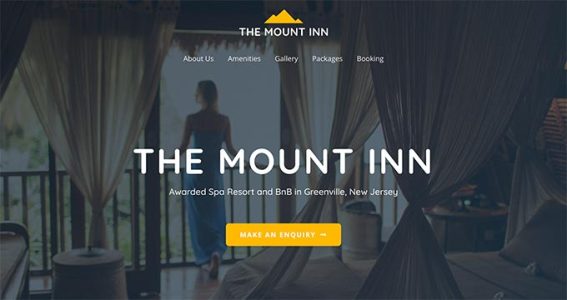 25个设计精美的酒店WordPress主题