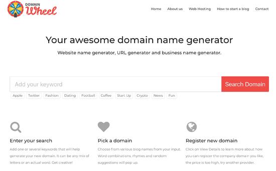 Domain Wheel Domain Wheel