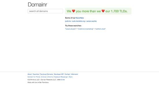 Domainr Domainr