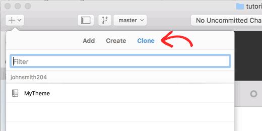 Clone repositories Clone repositories