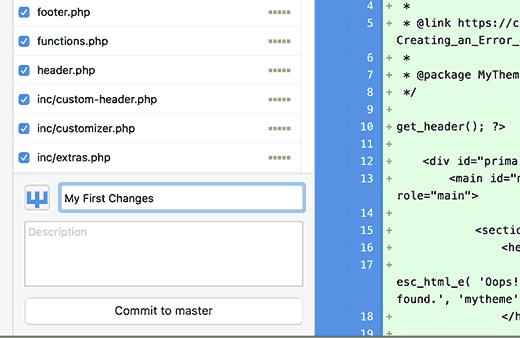 Commit changes Commit changes