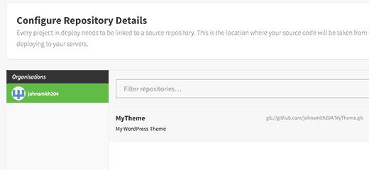 Give Deploy permission to access your GitHub account Give Deploy permission to access your GitHub account