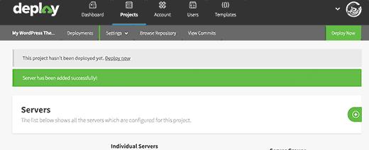 Deploy FTP Details Deploy FTP Details