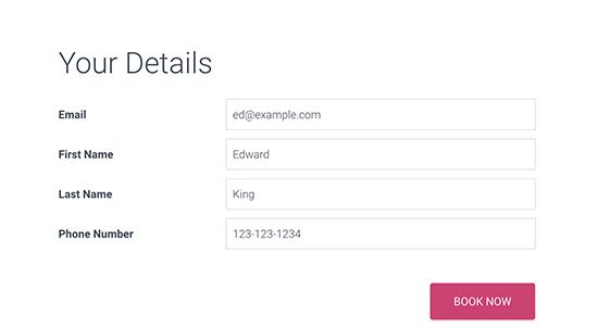 Select date and time Select date and time