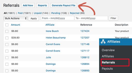 Affiliates Affiliates