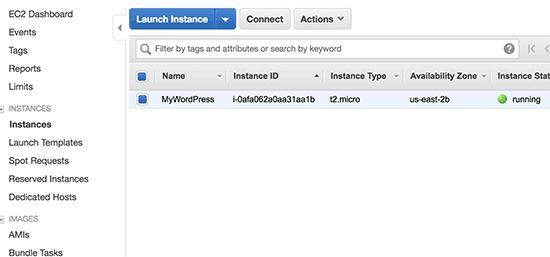 WordPress instance running WordPress instance running