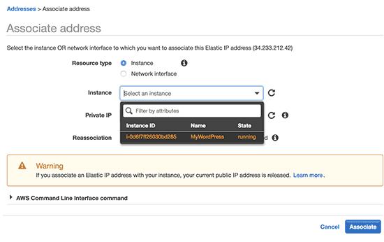 Associate address Associate address