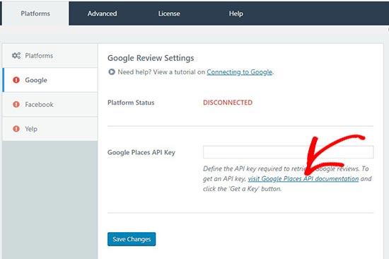 Google api key Google api key
