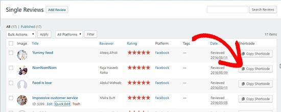 Single review Single review