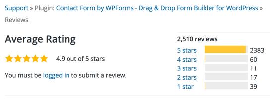 WordPress插件评论 - WPForms WordPress插件评论 - WPForms