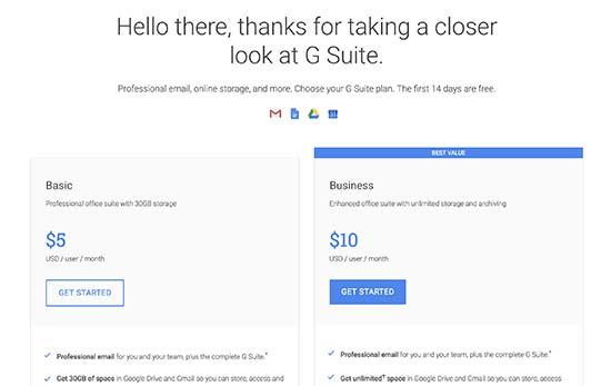 开始使用Gsuite 开始使用Gsuite