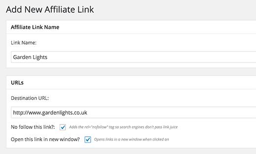 Add and manage affiliate links in WordPress Add and manage affiliate links in WordPress